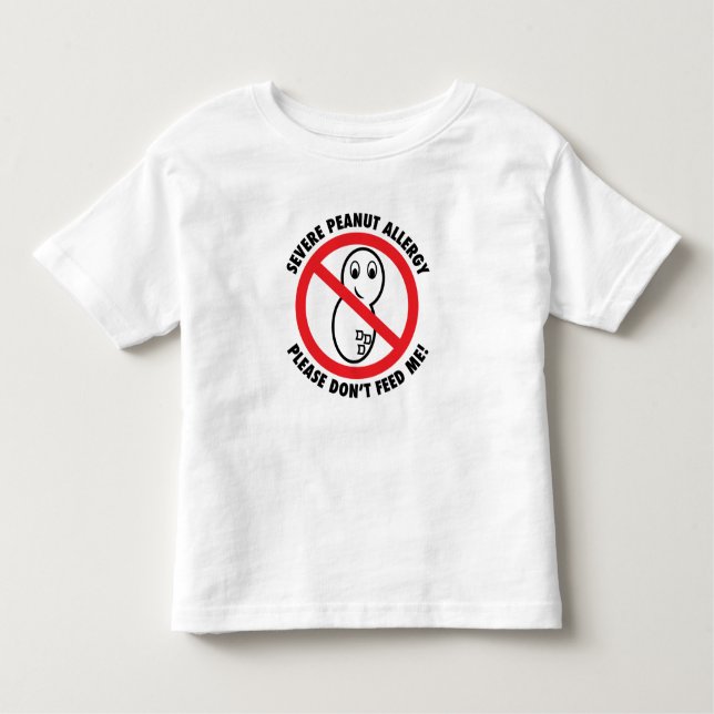 Camiseta Infantil Por favor não alimente o TShirt da criança da (Frente)