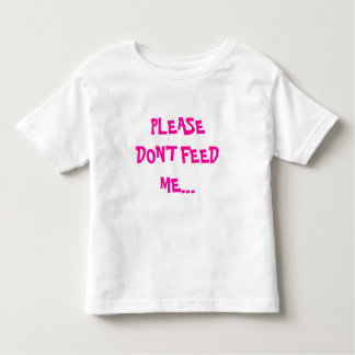 CAMISETA INFANTIL POR FAVOR NÃO ME ALIMENTE…