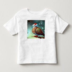 Camiseta Infantil Porta de Tartaruga de Natal 3