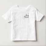 Camiseta Infantil Portador de anel do monograma que Wedding<br><div class="desc">Portador de anel do monograma que Wedding T--Camisa. Personalize com sua inicial do monograma,  colora escolhas e adicione o texto extra se você deseja. por Elke Clarke 2011</div>