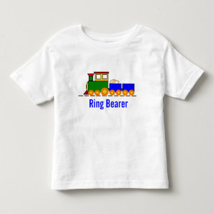 Camiseta Infantil Portador do Anel de Casamento do Comboio