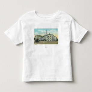 Camiseta Infantil Portland, opinião de MaineExterior da câmara