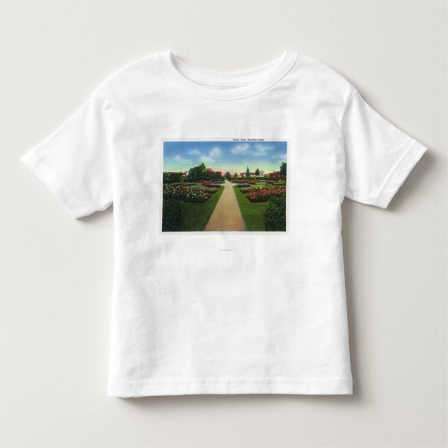 Camiseta Infantil Portland, opinião do parque do círculo dos (Frente)