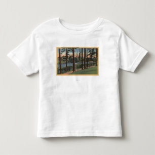 Camiseta Infantil Portland, ORScene no parque de Laurelhurst