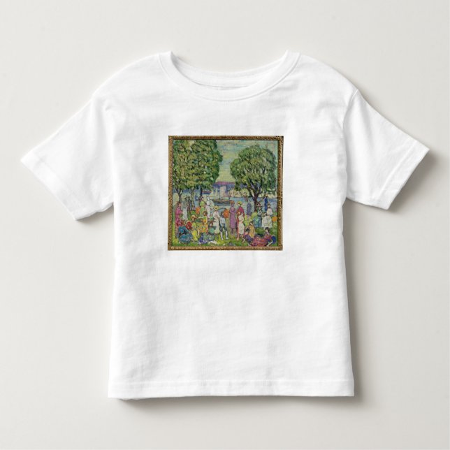 Camiseta Infantil Porto de Gloucester (óleo em canvas) (Frente)