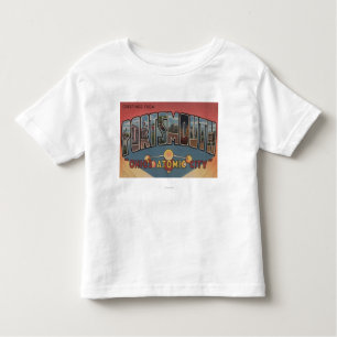 Camiseta Infantil Portsmouth, Ohio - grandes cenas da letra