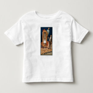 Camiseta Infantil Poster da mágica do sucessor de Thurston Kellar