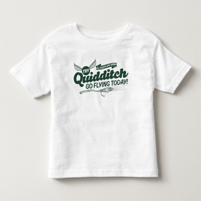 Camiseta Infantil POSTER DE Recrutamento QUIDDITCH™ (Frente)