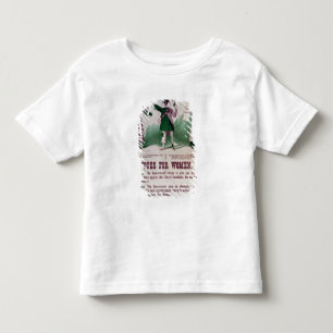 Camiseta Infantil Poster do sufrágio das mulheres