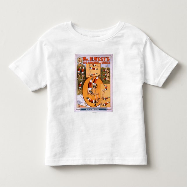 Camiseta Infantil Poster grande de JubileeGymnasts do Minstrel do (Frente)