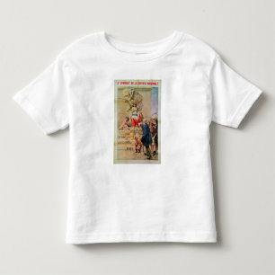 Camiseta Infantil Poster para o segundo empréstimo para a defesa
