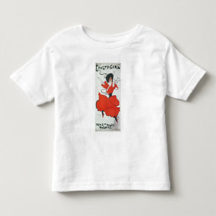 Camiseta Infantil Poster publicando 'A Gaiety Girl' no Prince o