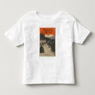 Camiseta Infantil Poster relativo à promoção da pensão do Baldpa