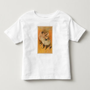Camiseta Infantil Poster teatral de duas bailarinas