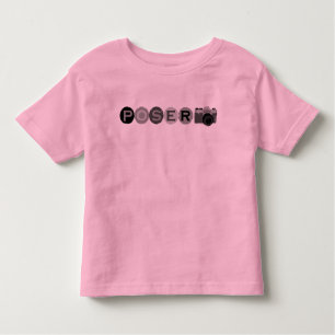 Camiseta Infantil Posudo para uma fotografia