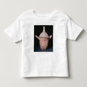 Camiseta Infantil Pote com uma cena das mulheres que banham-se