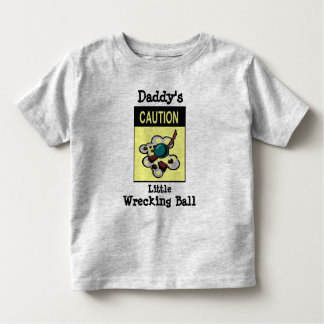 Camiseta Infantil Pouca bola de destruição do pai