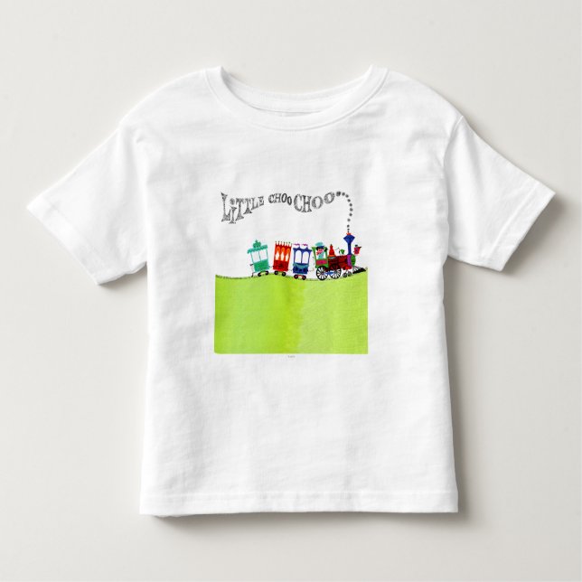 Camiseta Infantil Pouco Choo Choo (Frente)