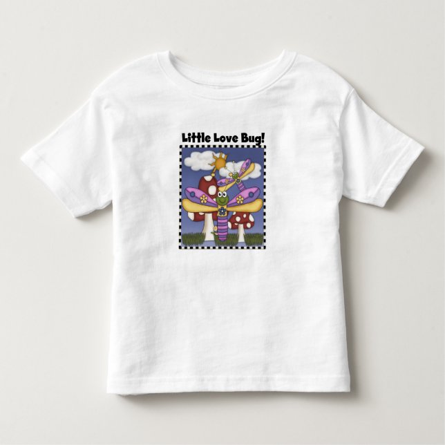 Camiseta Infantil Pouco inseto do amor (Frente)