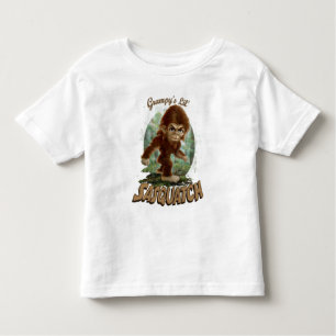 Camiseta Infantil Pouco Sasquatch de Grampy