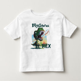 Camiseta Infantil Pouco T Rex pintado