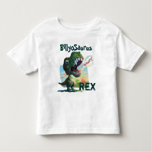 Camiseta Infantil Pouco T Rex pintado