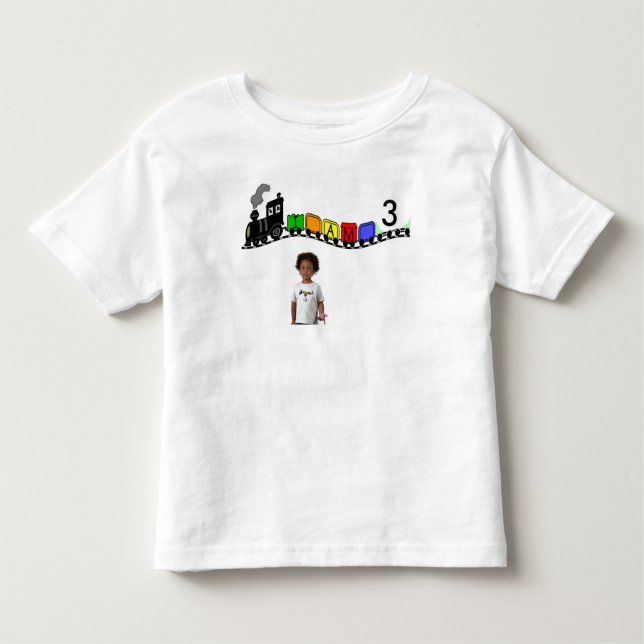 CAMISETA INFANTIL POUCO T-SHIRT PRETO DO TREM (Frente)