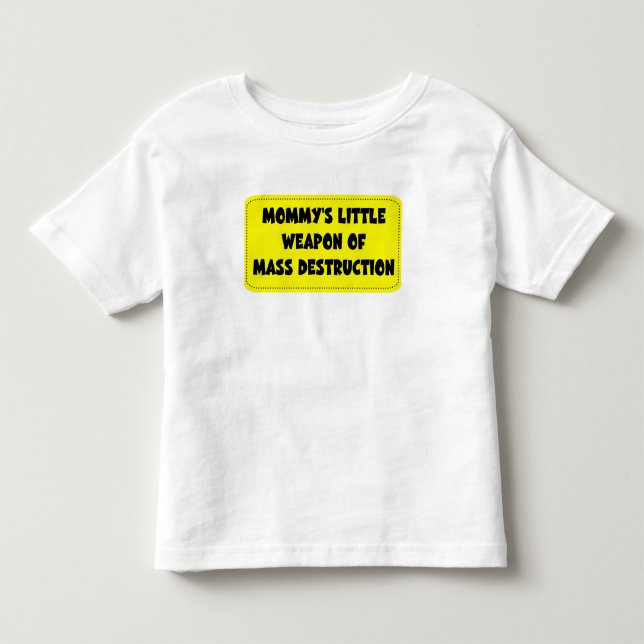 Camiseta Infantil Pouco WOMD da mamã (Frente)