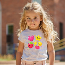 Power Pals™ Icon Mix Toddler T-Shirt – Cute Stars,