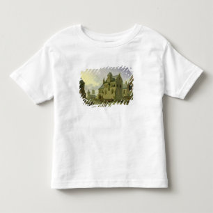 Camiseta Infantil Praça da cidade com figuras e troca dos camponese