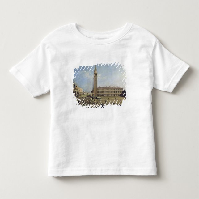 Camiseta Infantil Praça San Marco, Veneza (Frente)