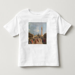 Camiseta Infantil Praça San Marco, Veneza, c.1760