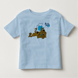 Camiseta Infantil Praças Retro Scooby Doo Deitado
