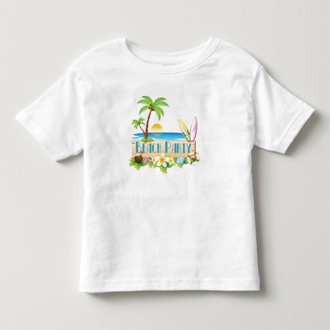 Camiseta Infantil Praia (Frente)