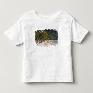 Camiseta Infantil Praia de Cane Garden Bay, Ilha de Tortola