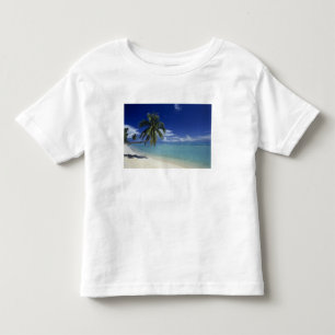 Camiseta Infantil Praia de Matira na ilha de Bora Bora,