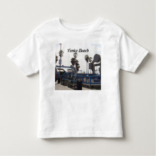 Camiseta Infantil Praia de Veneza, Califórnia