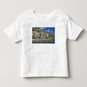 Camiseta Infantil Praia em Positano, Campânia, Itália