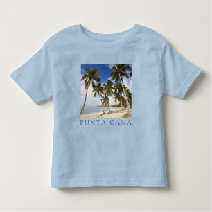 Camiseta Infantil Praia em Punta Cana República Dominicana