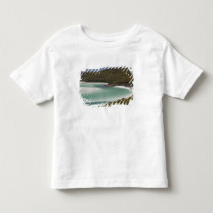 Camiseta Infantil Praia Whitehaven, Hill Inlet, Tounge Point,