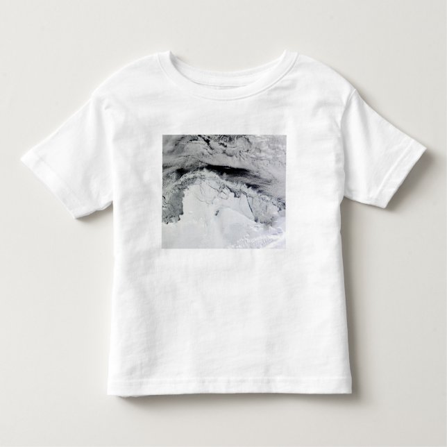 Camiseta Infantil Prateleira de gelo Shackleton, Antártica (Frente)