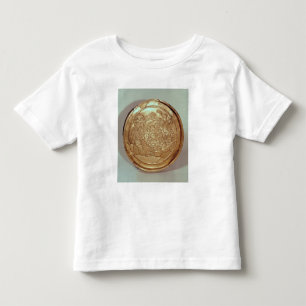Camiseta Infantil Prato com uma cena da caça
