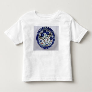 Camiseta Infantil Prato com uma decoração floral, Iznik
