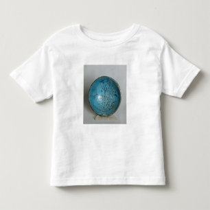 Camiseta Infantil Prato decorado com peixes (faience)