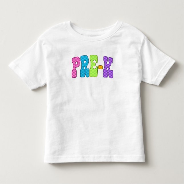 Camiseta Infantil Pre-K Power: Where Big Personalities Start Small (Frente)