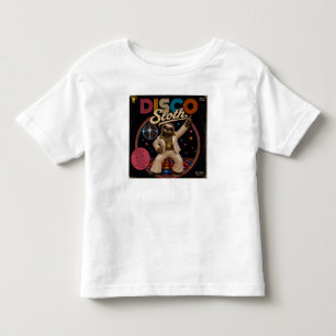 Camiseta Infantil Preguiça Disco