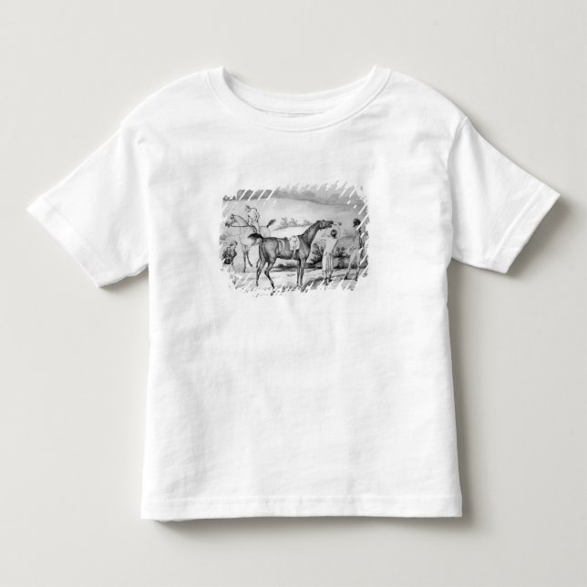 Camiseta Infantil Preparação para uma raça (Frente)