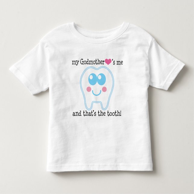 Camiseta Infantil Presente da madrinha (Frente)