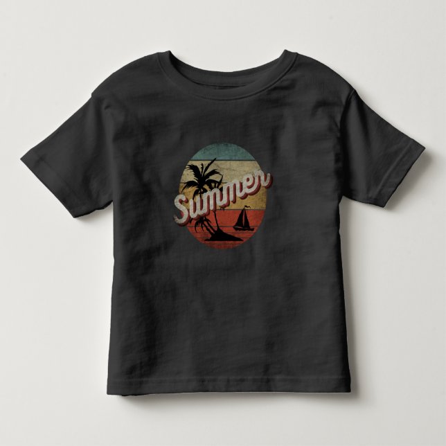 CAMISETA INFANTIL PRESENTE DE FÉRIAS DE VERÃO (Frente)