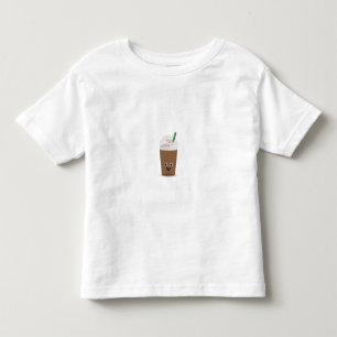 Camiseta Infantil Presente para Amantes de Café Arte de Parede de Ca